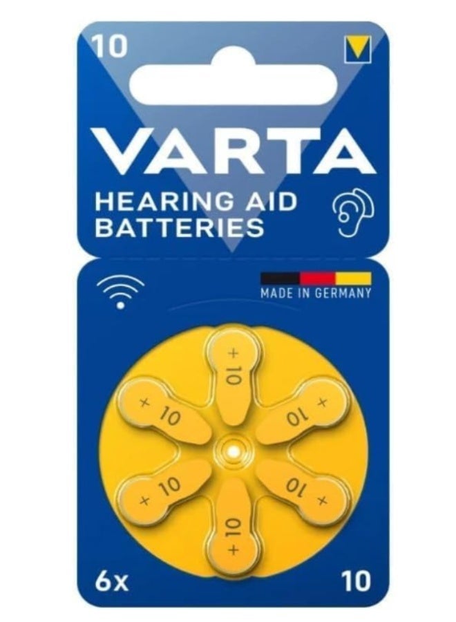 VARTA Hearing Aid Batteries Type 10-13-312-675, 1.45V, 6 Pieces - Image 4